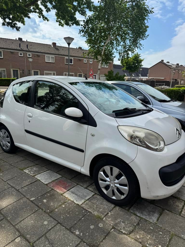 Citroën C1 1.0 3-DRS 2008 Wit, Auto's, Voorwielaandrijving, 4 stoelen, C1, Origineel Nederlands