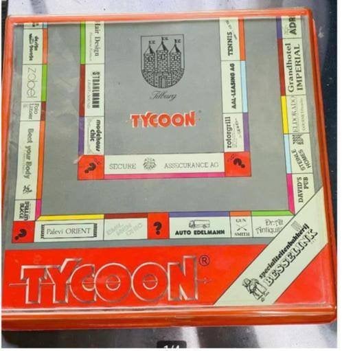 Monopoly Tycoon ,  Tilburg, jaren 80 , nieuwstaat, Ophalen of Verzenden, Zo goed als nieuw