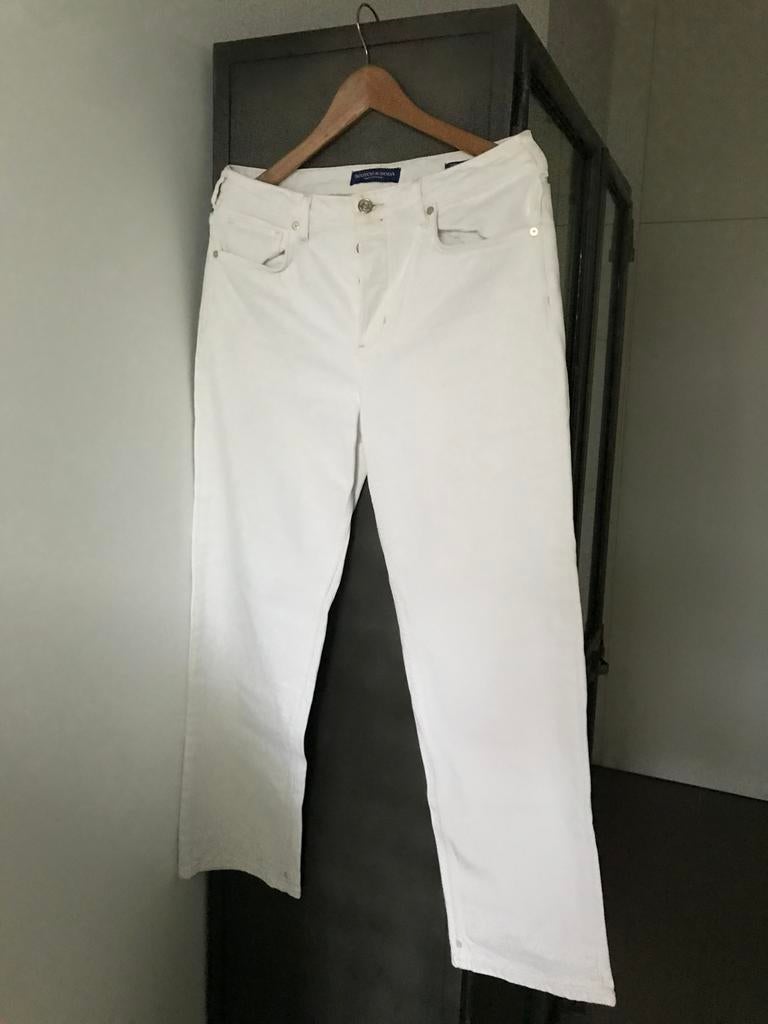 Nieuwe dames Scotch&Soda broek creme 31/32, Kleding | Dames, Spijkerbroeken en Jeans, Ophalen of Verzenden, Zo goed als nieuw