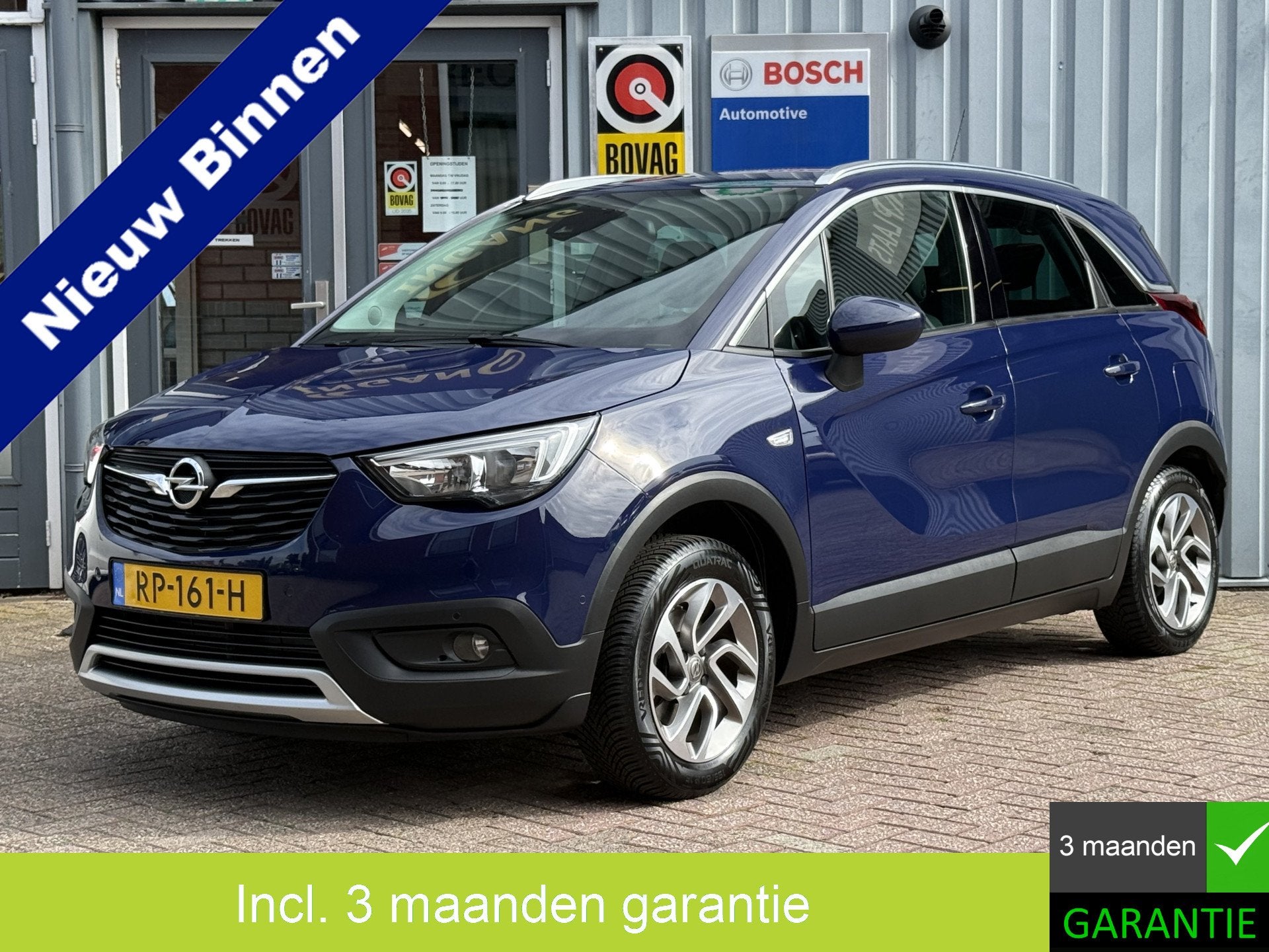 Opel Crossland X 1.2 Turbo Innovation | TREKHAAK | CAMERA |, Auto's, Opel, 840 kg, Gebruikt, 1199 cc, Blauw