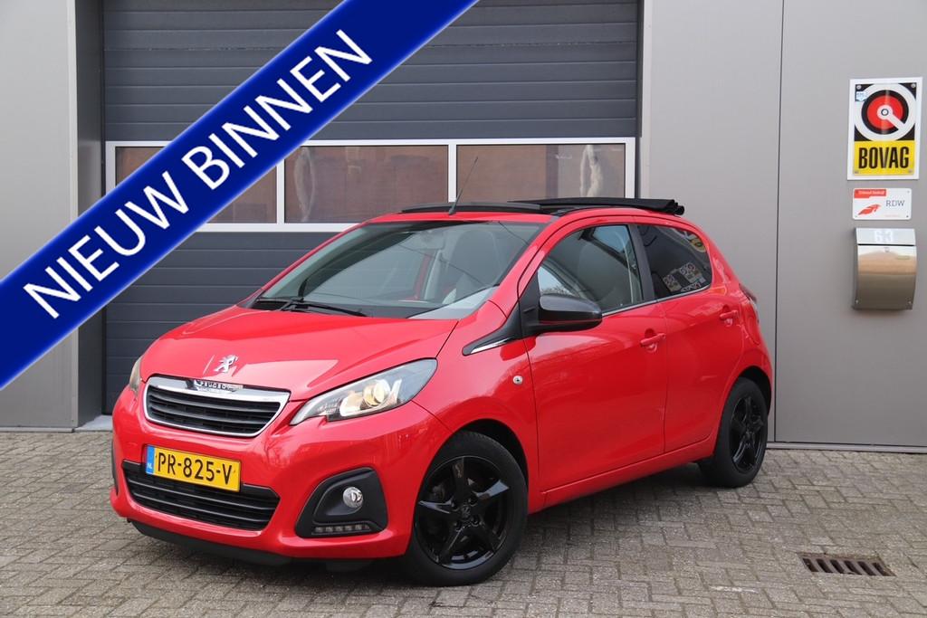 Peugeot 108 1.0 e-VTi Active TOP! Cabriotop (bj 2017), Auto's, Voorwielaandrijving, Stof, Gebruikt, 4 stoelen