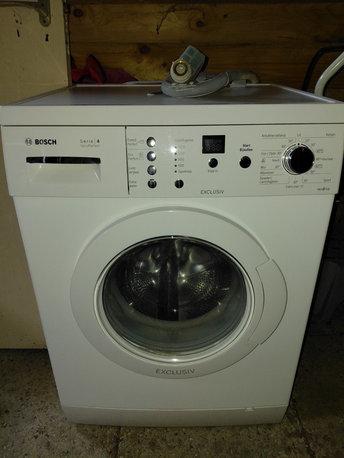 Bosch Serie 4 VarioPerfect Wasmachine - Zo goed als nieuw, Ophalen, 6 tot 8 kg, Voorlader, 85 tot 90 cm