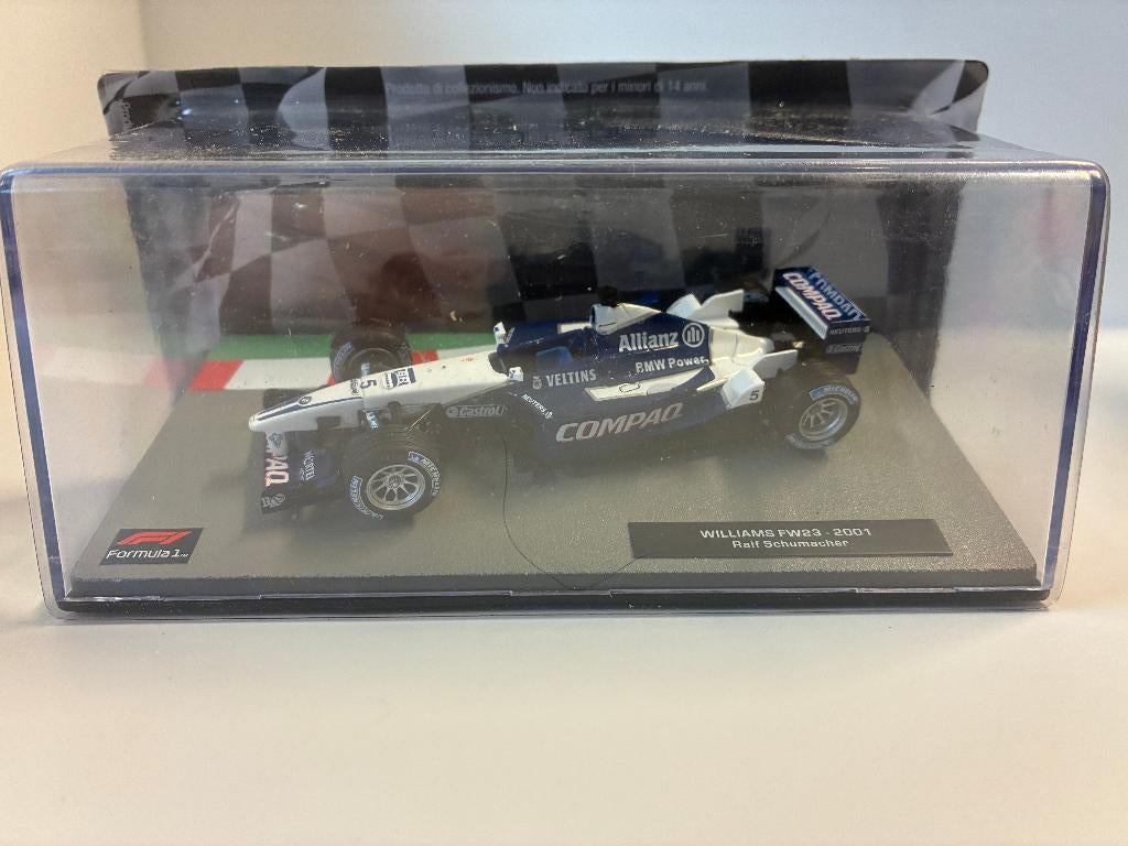 39776: Williams FW23 - Ralf Schumacher - 2001 - Atlas 1:43, Auto, Nieuw, Ophalen of Verzenden, Bachsatztstr. 54 D 72131 Ofterdingen, Germany