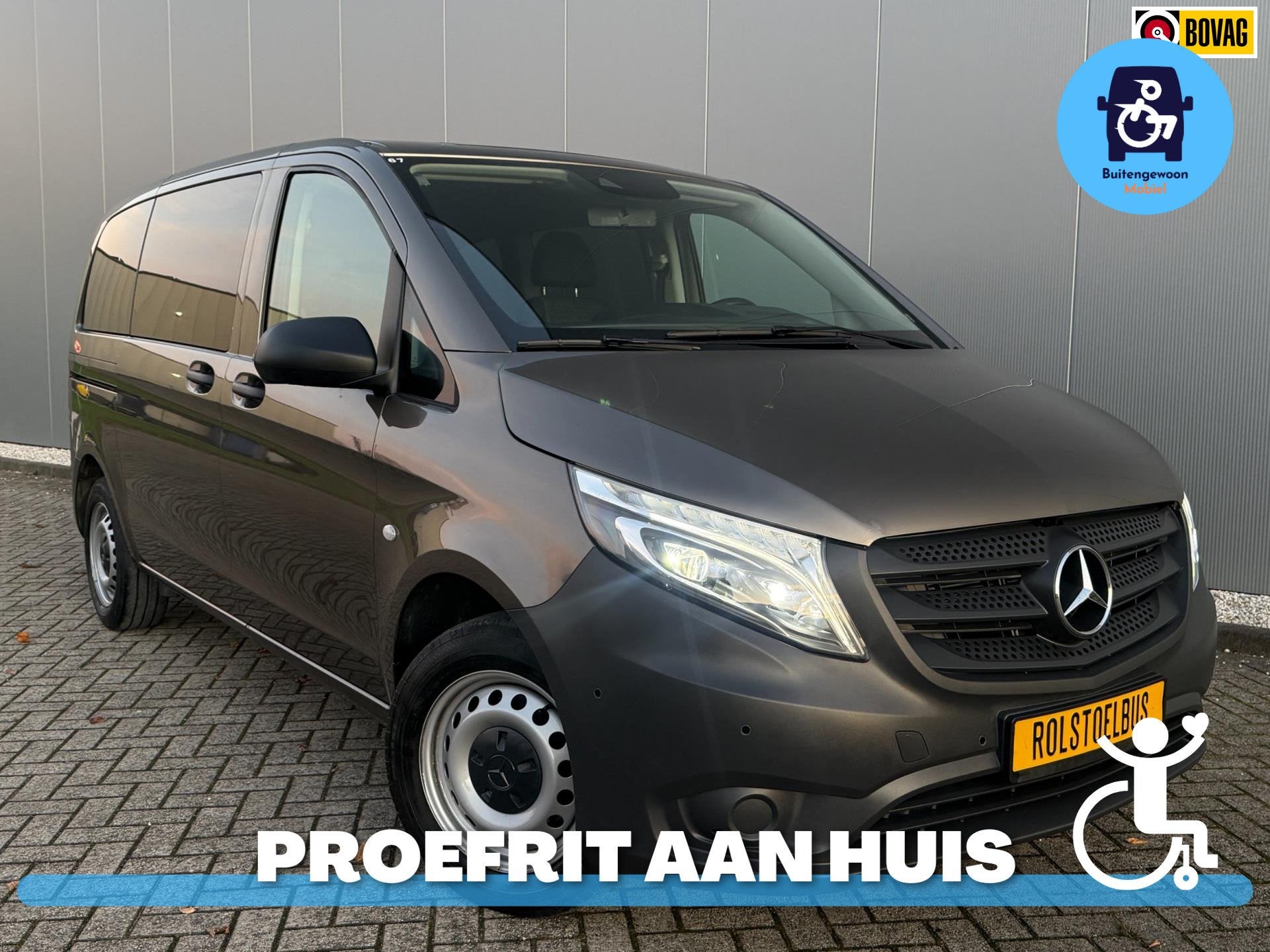 Mercedes-Benz Vito Vito Tourer LED (Airco) Rolstoelbus Rolst, Automaat, Gebruikt, 4 cilinders, Bedrijf