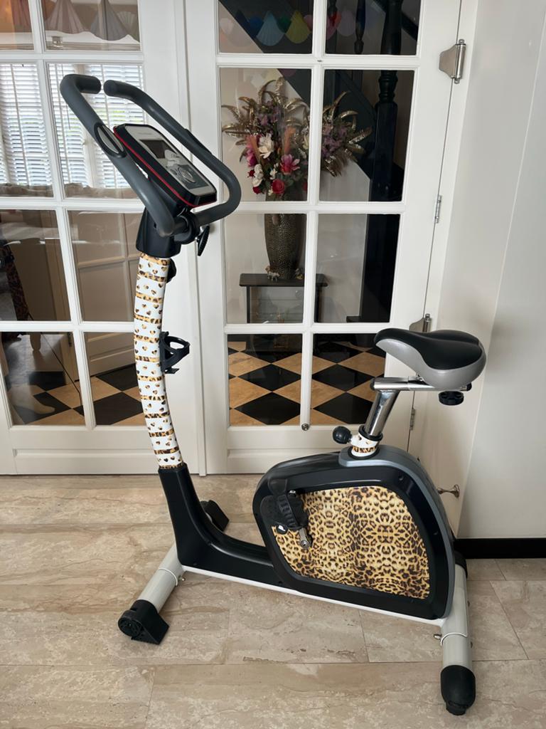 Flow Fitness Turner DHT150 Hometrainer, Sport en Fitness, Ophalen, Zo goed als nieuw, Metaal, Benen