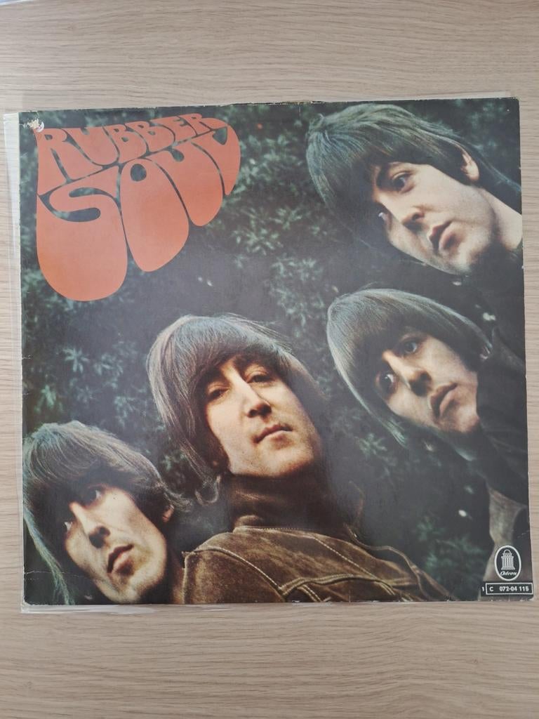 The Beatles - Rubber Soul 1972 heruitgave, Odeon groen labe, Ophalen of Verzenden