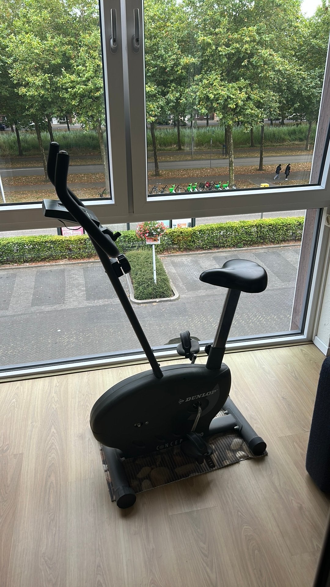 Hometrainer Dunlop, Ophalen, Gebruikt