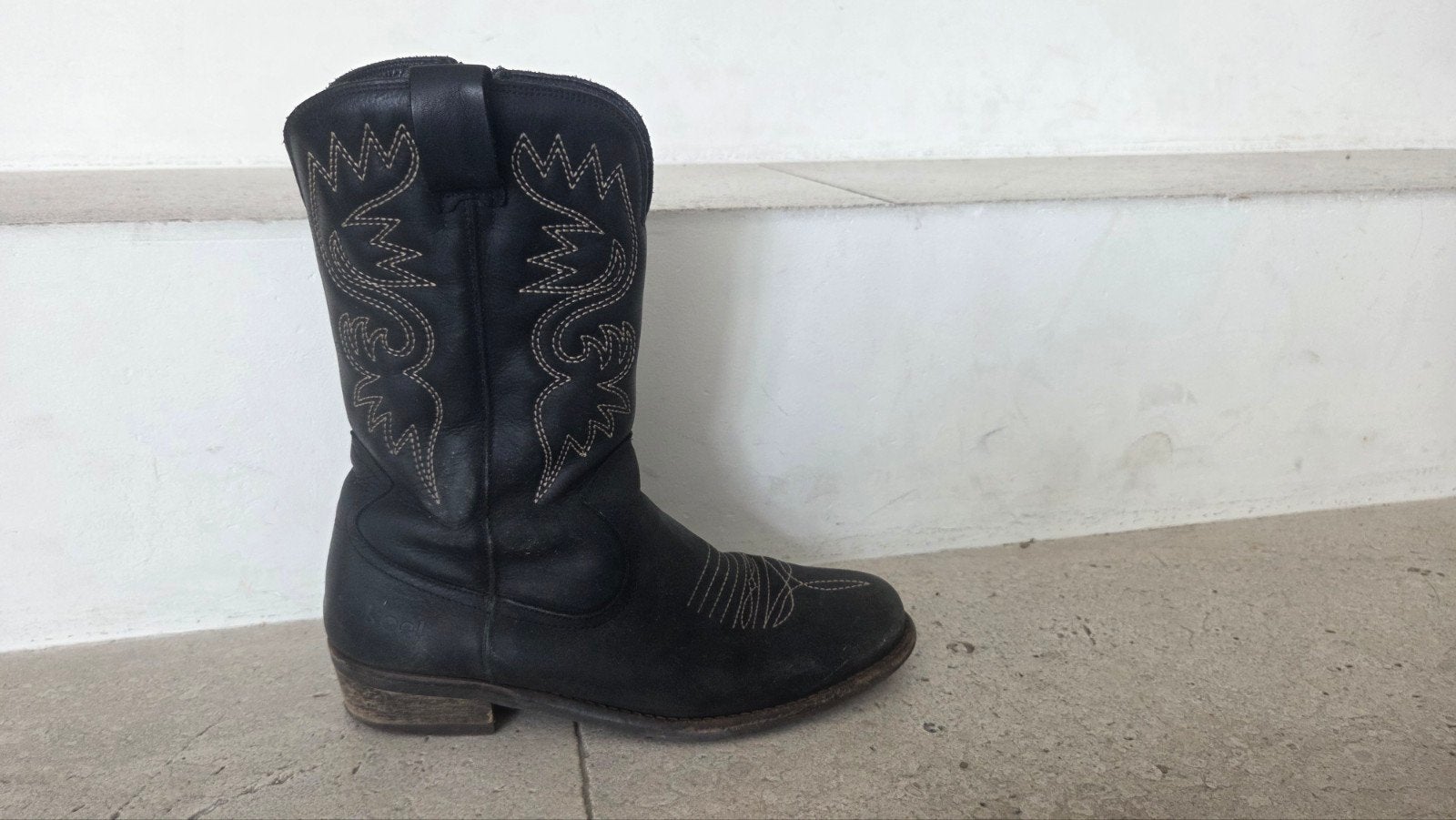Cowboy / Western laarzen meisje maat 37 zwart, Meisje, Ophalen of Verzenden, Koel, Laarzen