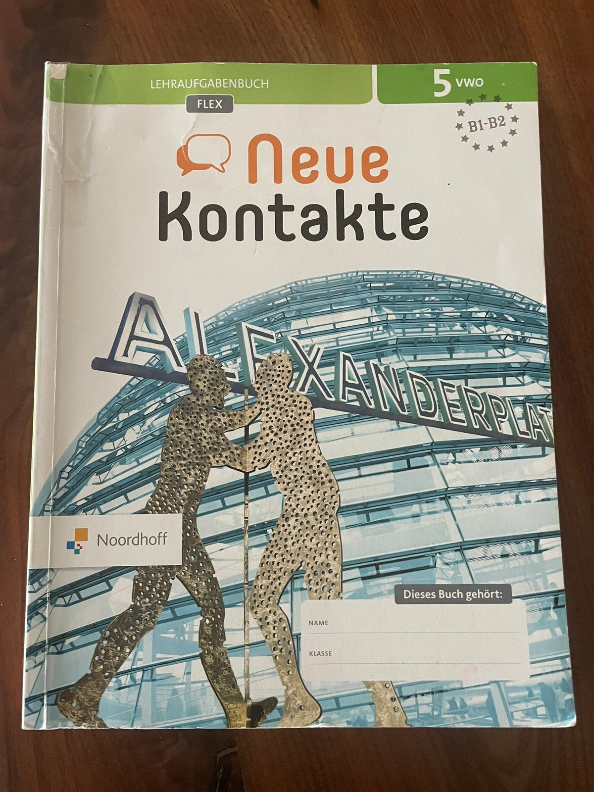 Neue kontakte 5 VWO Duits flexboek, Boeken, Ophalen of Verzenden, Zo goed als nieuw, VWO, Duits