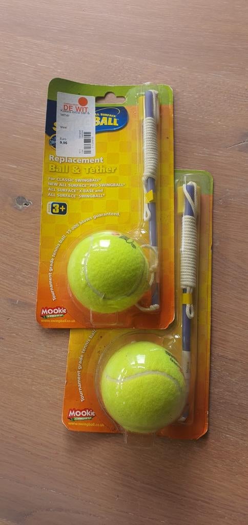 Swingball Vervangbal met Touw - Nieuw, Overige merken, Ballen, L00, Nieuw