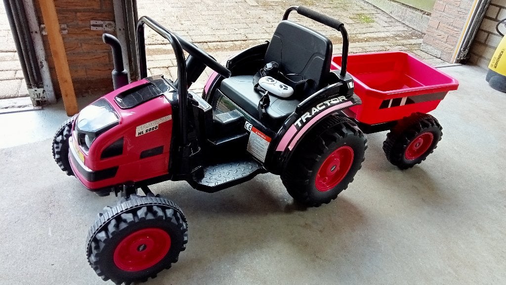 Prachtige electrische kinder tractor met afstandsbediening, Ophalen, Zo goed als nieuw, Overige typen