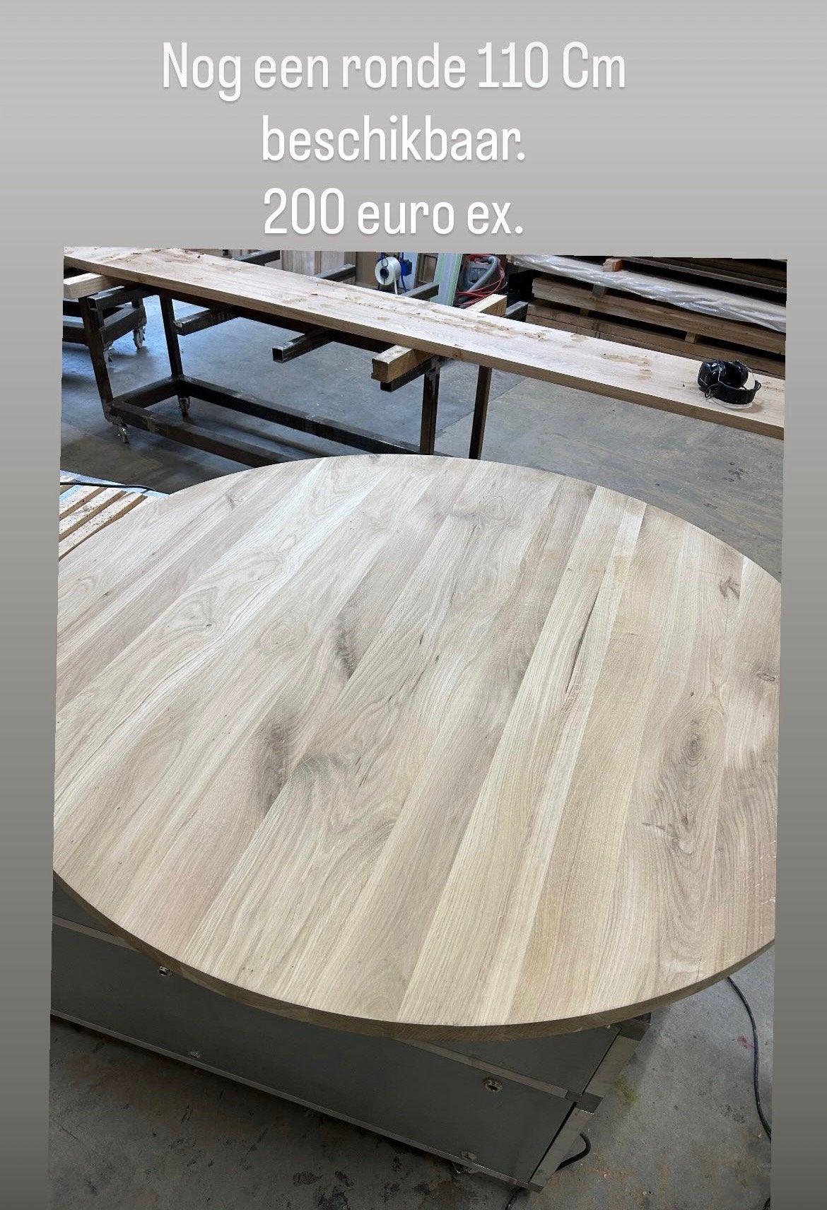 Eiken bladen, tafels, panelen op maat te koop 20/55 mm dik, 20 tot 50 mm, Richwoods., Nieuw, Ophalen of Verzenden