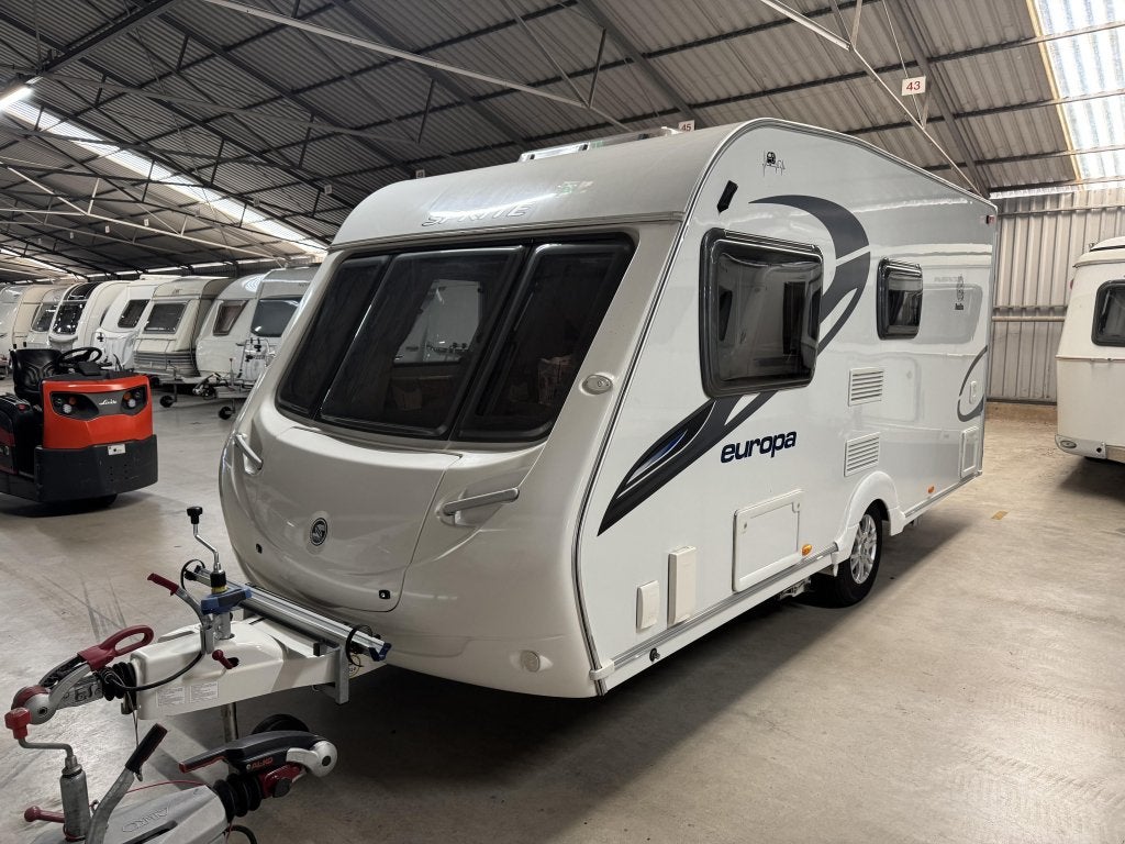Sprite Europa 460 Mover,Voortent,topcaravan, Caravans en Kamperen, Standaardzit, Schokbreker, Tot en met 2, Bedrijf