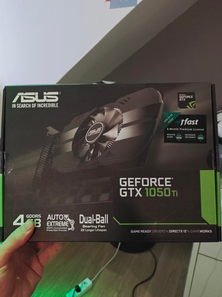 Nvidia GeForce GTX 1050Ti GDDR5 4GB Videokaart, Computers en Software, Videokaarten, PCI-Express 3, Gebruikt, HDMI, Ophalen of Verzenden