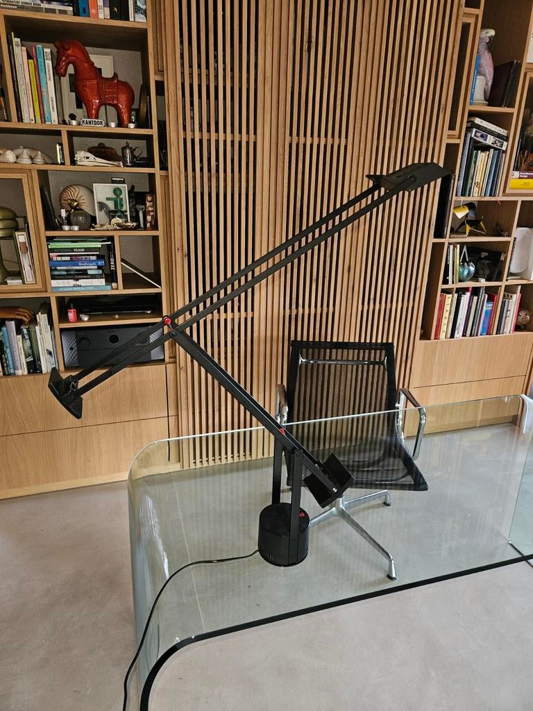 Artemide Tizio bureaulamp - Design R. Sapper, Ophalen, Gebruikt, Modern, Industrieel, Design, Metaal