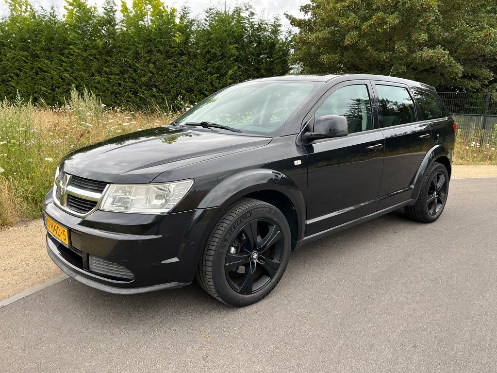 Dodge Journey 2.4 7P 2009 Zwart, Auto's, Voorwielaandrijving, Zwart, 4 cilinders, 7 stoelen