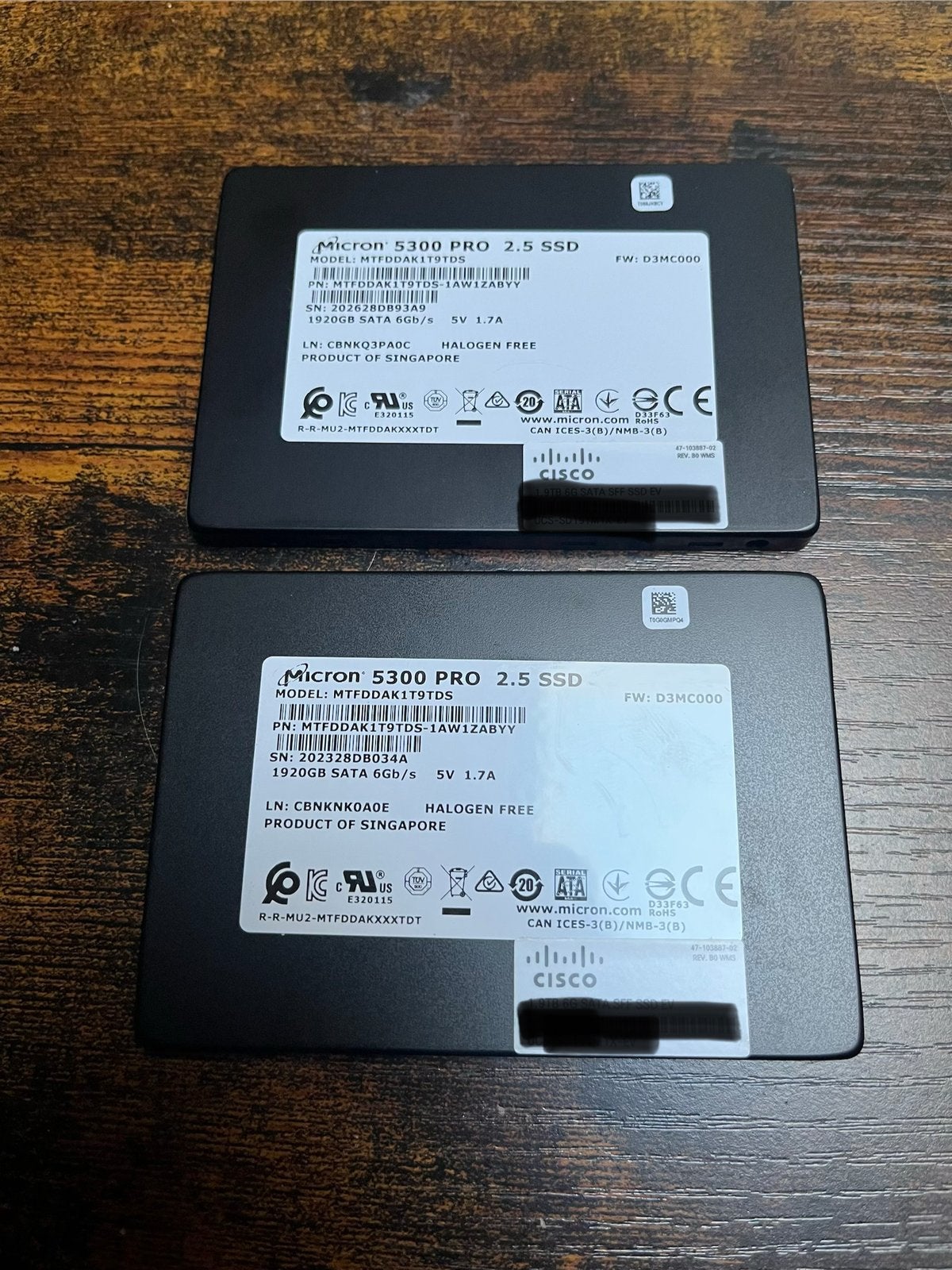 Micron 5300 Pro 2.5” 2TB SSD NEW, Computers en Software, Harde schijven, Ophalen, Intern, 2TB, Nieuw