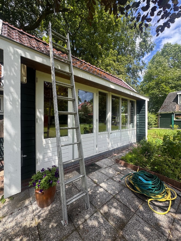 Ladder, Doe-het-zelf en Verbouw, Ladders en Trappen, Ophalen, Gebruikt, Ladder, Opvouwbaar of Inschuifbaar