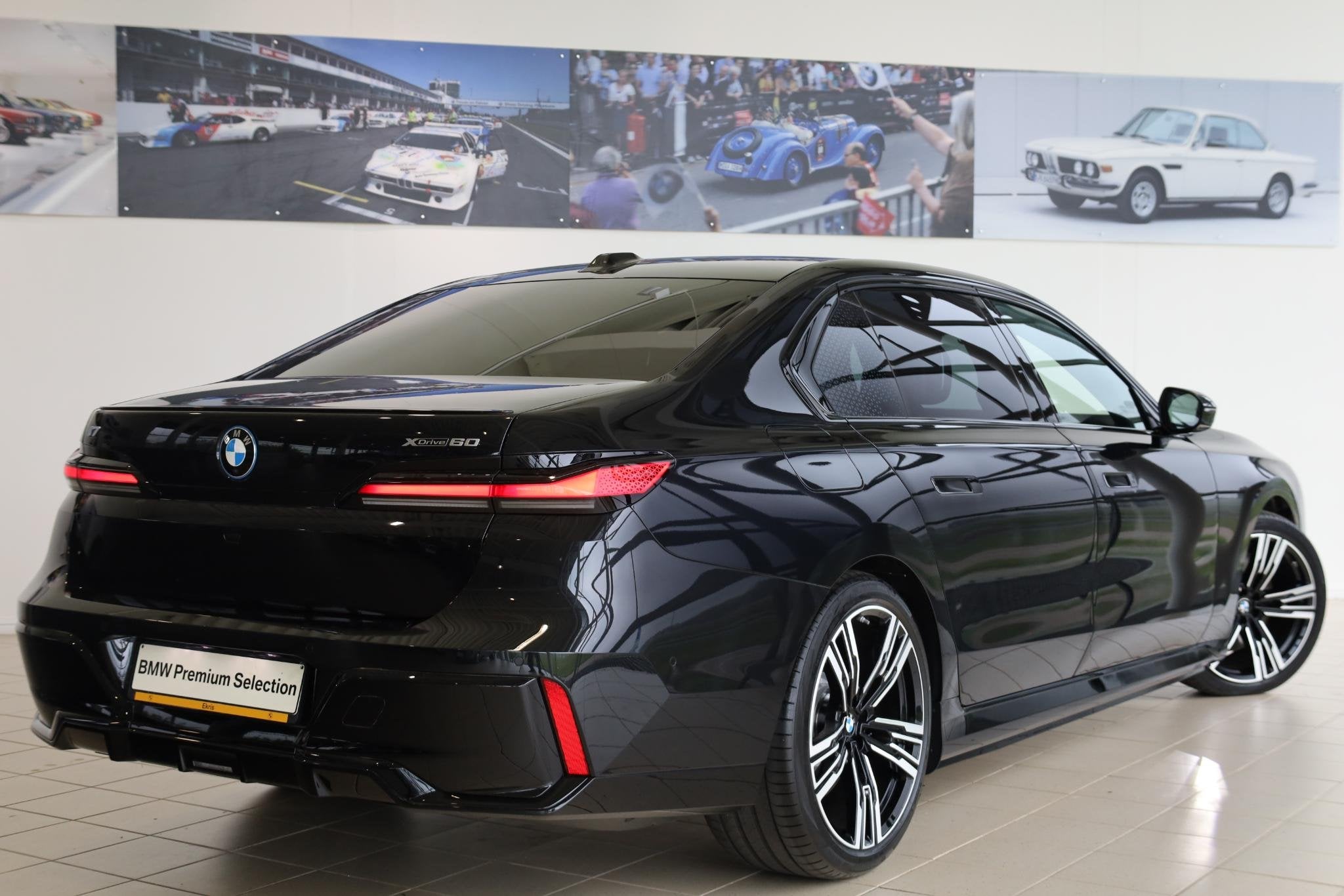BMW i7 xDrive60 | M Sportpakket Pro | Massagestoelen | Sky L, Auto's, Automaat, 624 km, Zwart, Vierwielaandrijving