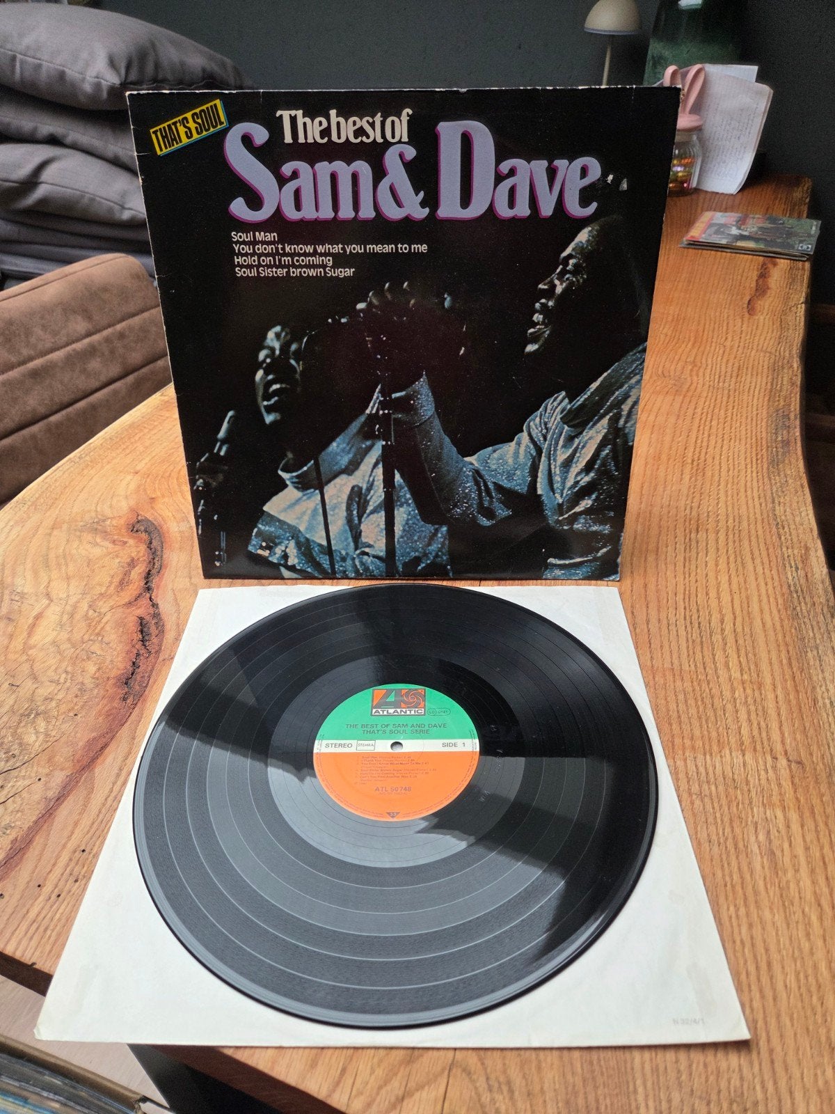 The Best of Sam & Dave LP - Soul/R&B klassieker, LP, Gebruikt, Overige genres, Ophalen of Verzenden