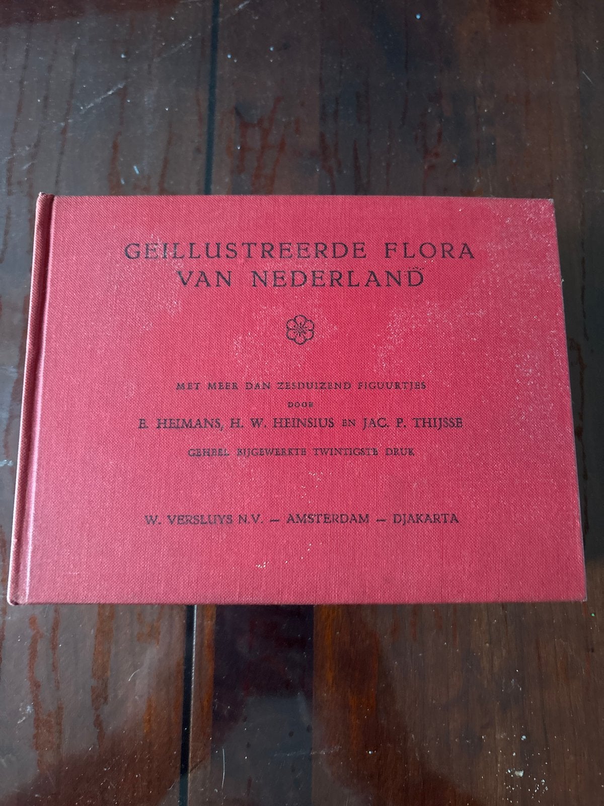 Geïllustreerde Flora van Nederland - 1960, Boeken, Ophalen of Verzenden, Gelezen, Bloemen, Planten en Bomen