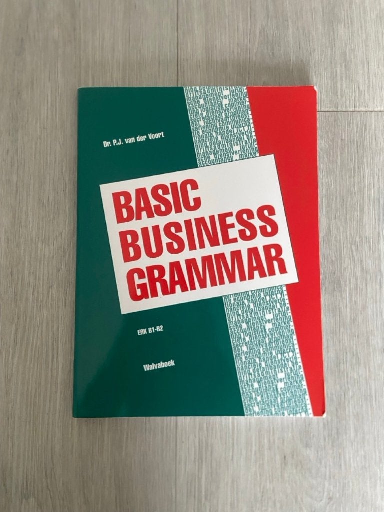 Basic Business Grammar, Boeken, Verzenden, Beta, Gelezen, HBO