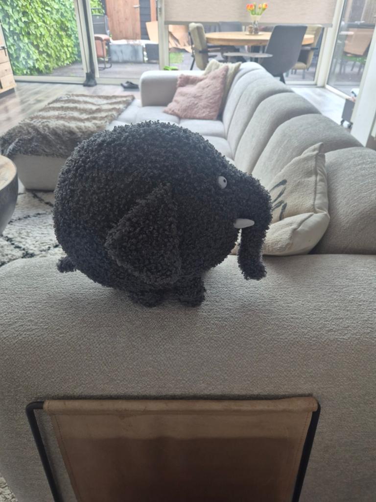 Feyenoord olifant olli mascotte., Ophalen of Verzenden, Zo goed als nieuw, Olifant