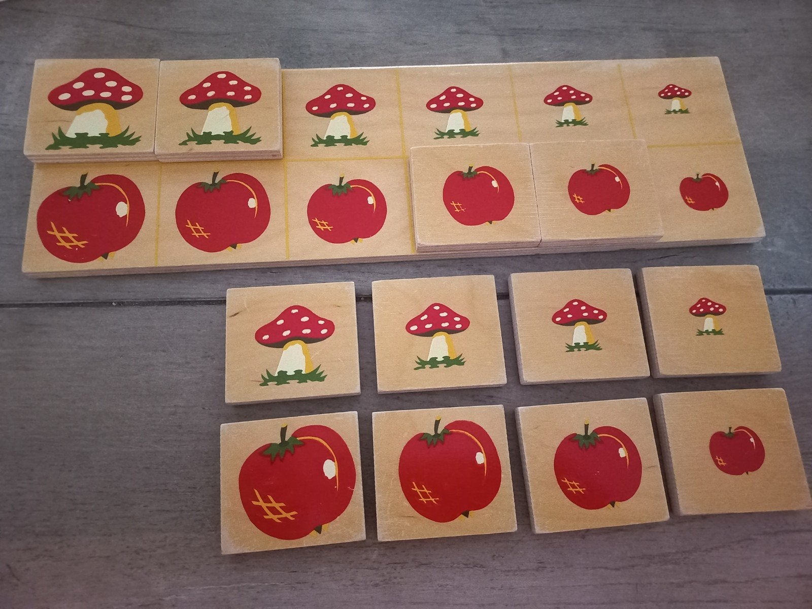 Mooi oud houten speelgoed, Ophalen of Verzenden, Gebruikt, Puzzelen