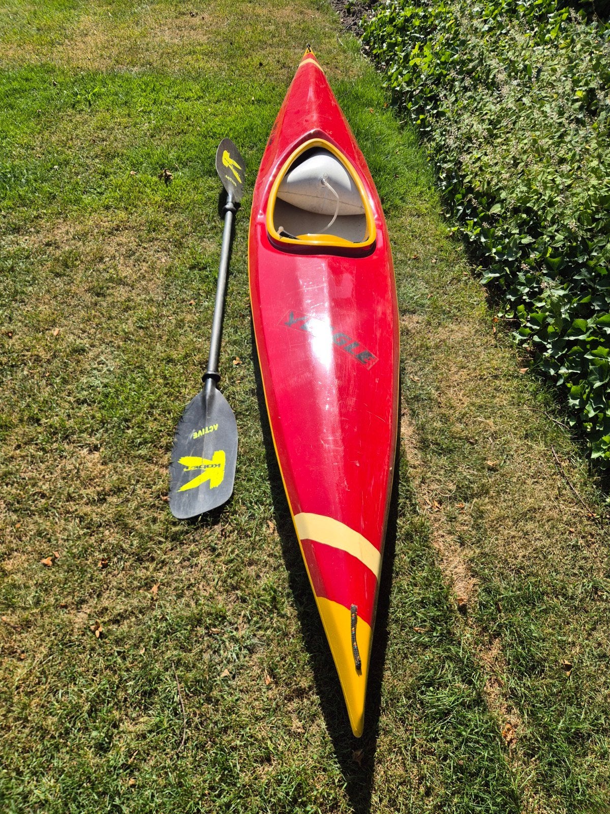 Eagle Kadet Kinder Kano - Perfect voor jonge avonturiers, Ophalen, Gebruikt, Eén persoon, Met peddels