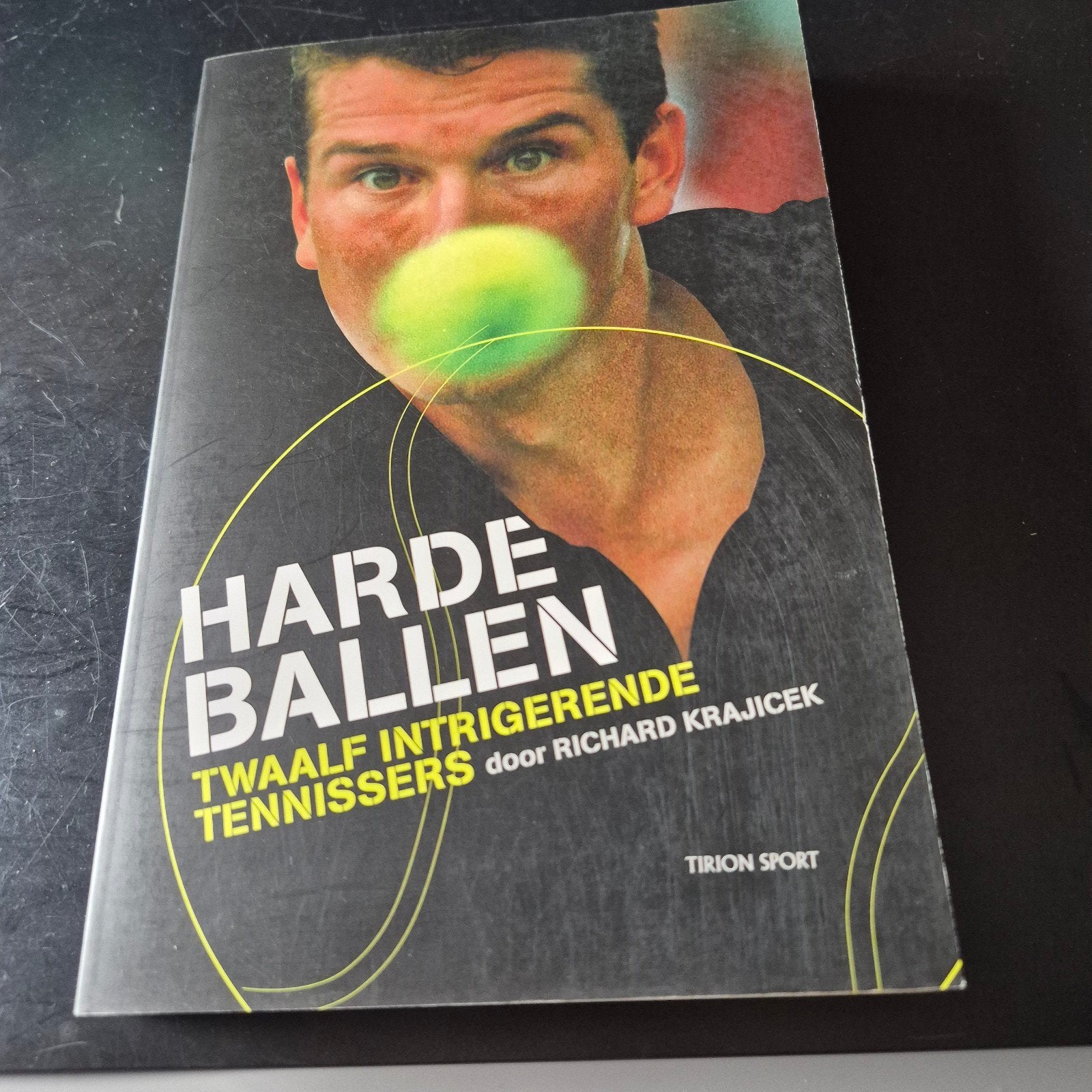 Gesigneerd Boek Richard Krajicek – Harde Ballen (Met Certifi, Ophalen of Verzenden, Zo goed als nieuw, Sport