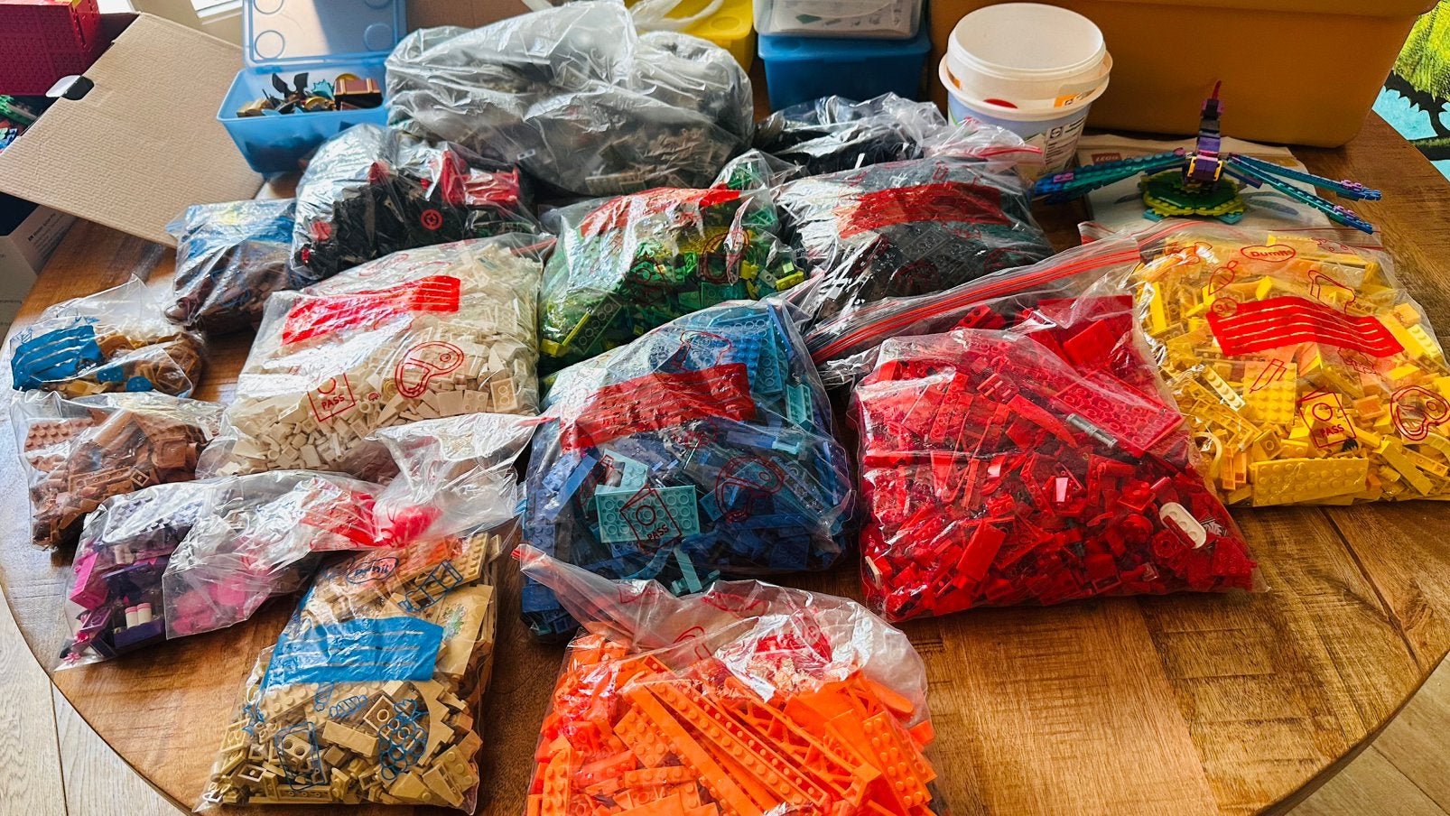 Veel gesorteerd lego, Kinderen en Baby's, Speelgoed | Duplo en Lego, Ophalen of Verzenden, Zo goed als nieuw