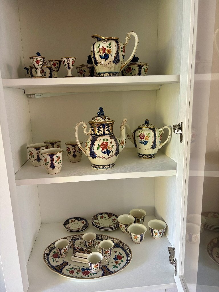 Plazuid servies met AB-monogram., Antiek en Kunst, Ophalen