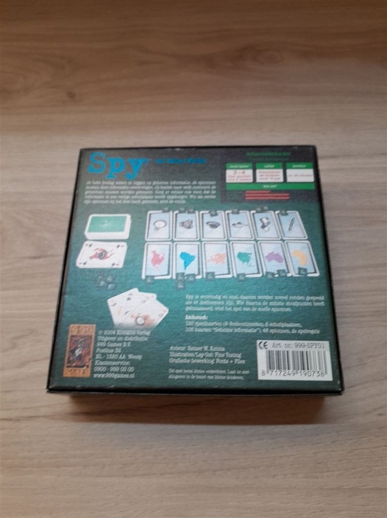 Spy - een spion werk zelden alleen - 999 games - s3793, Verzenden, Zo goed als nieuw