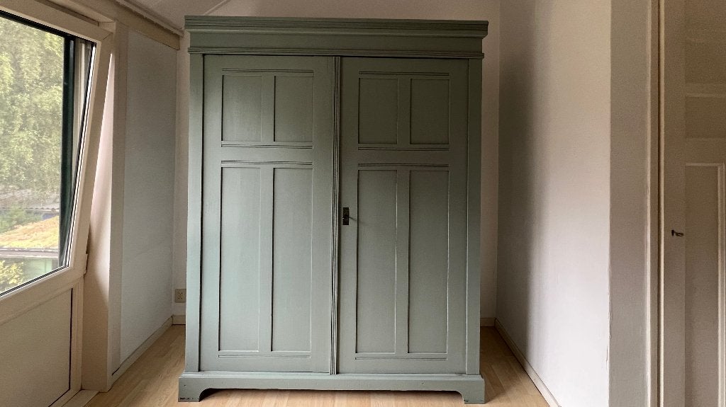 landelijke linnenkast, Ophalen, Met deur(en), Gebruikt, 200 cm of meer