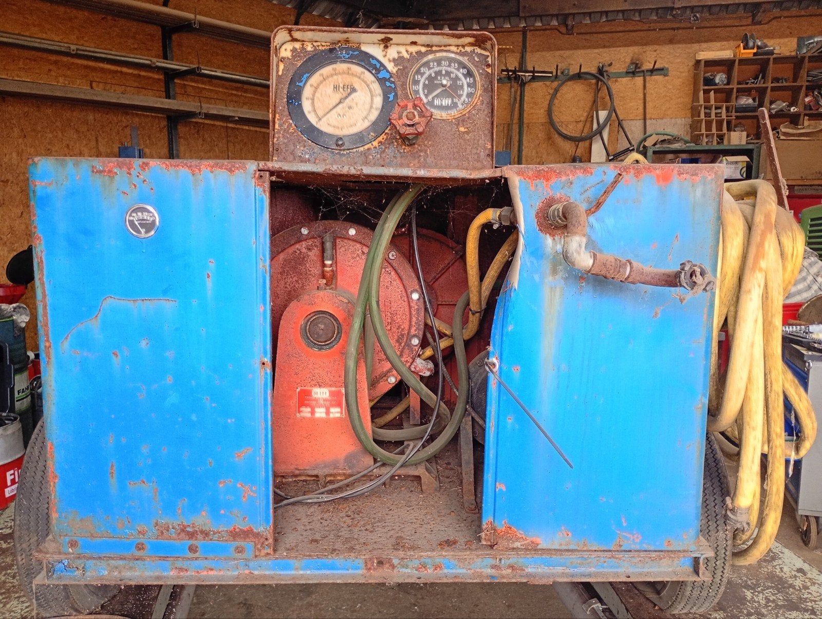 Master Dynamometer Vermogenstester, Ophalen