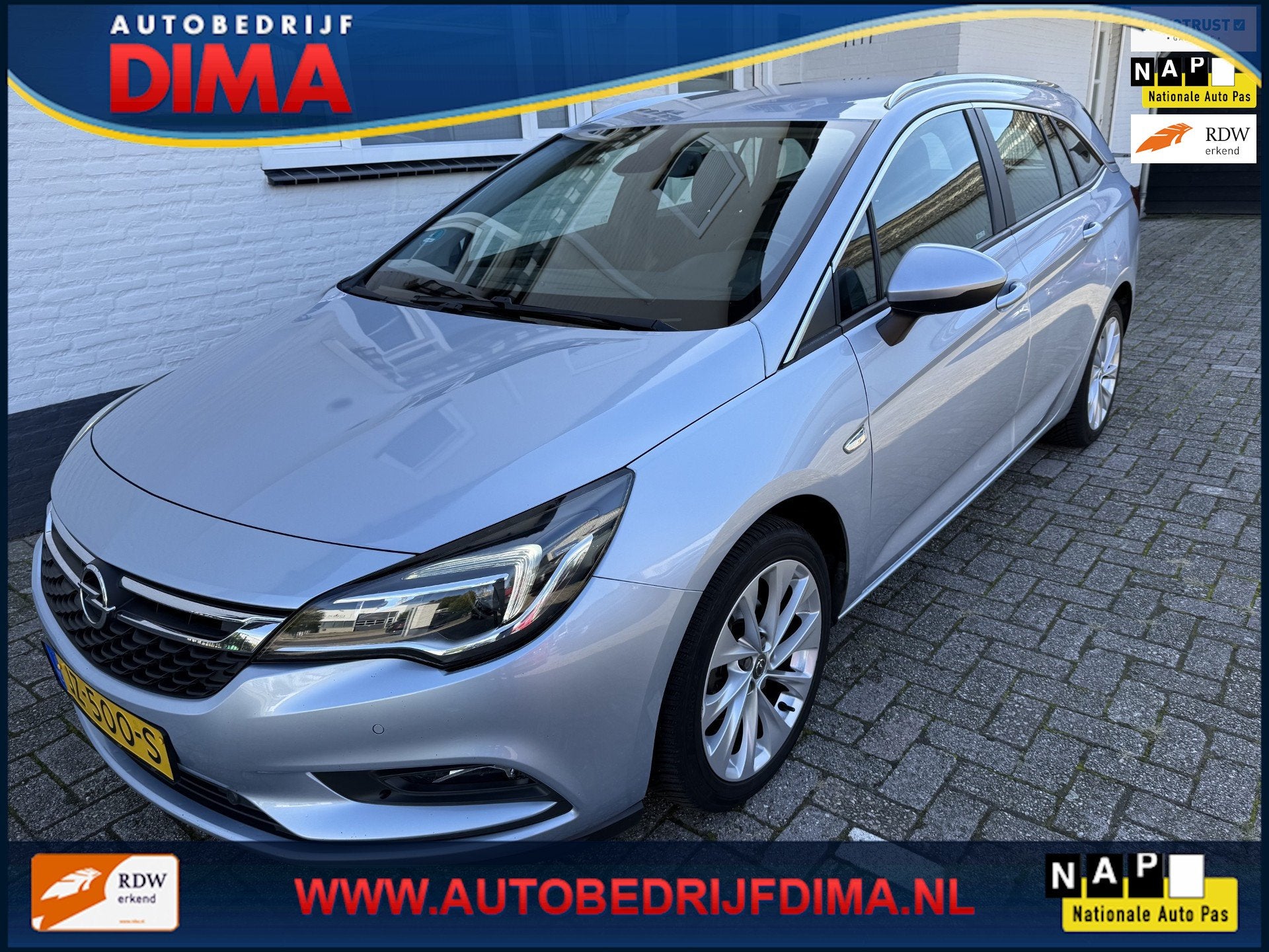 Opel Astra Sports Tourer 1.4 Edition 150 Pk/ Navi/ Afnb Trek, Auto's, Voorwielaandrijving, Gebruikt, Euro 6, 4 cilinders