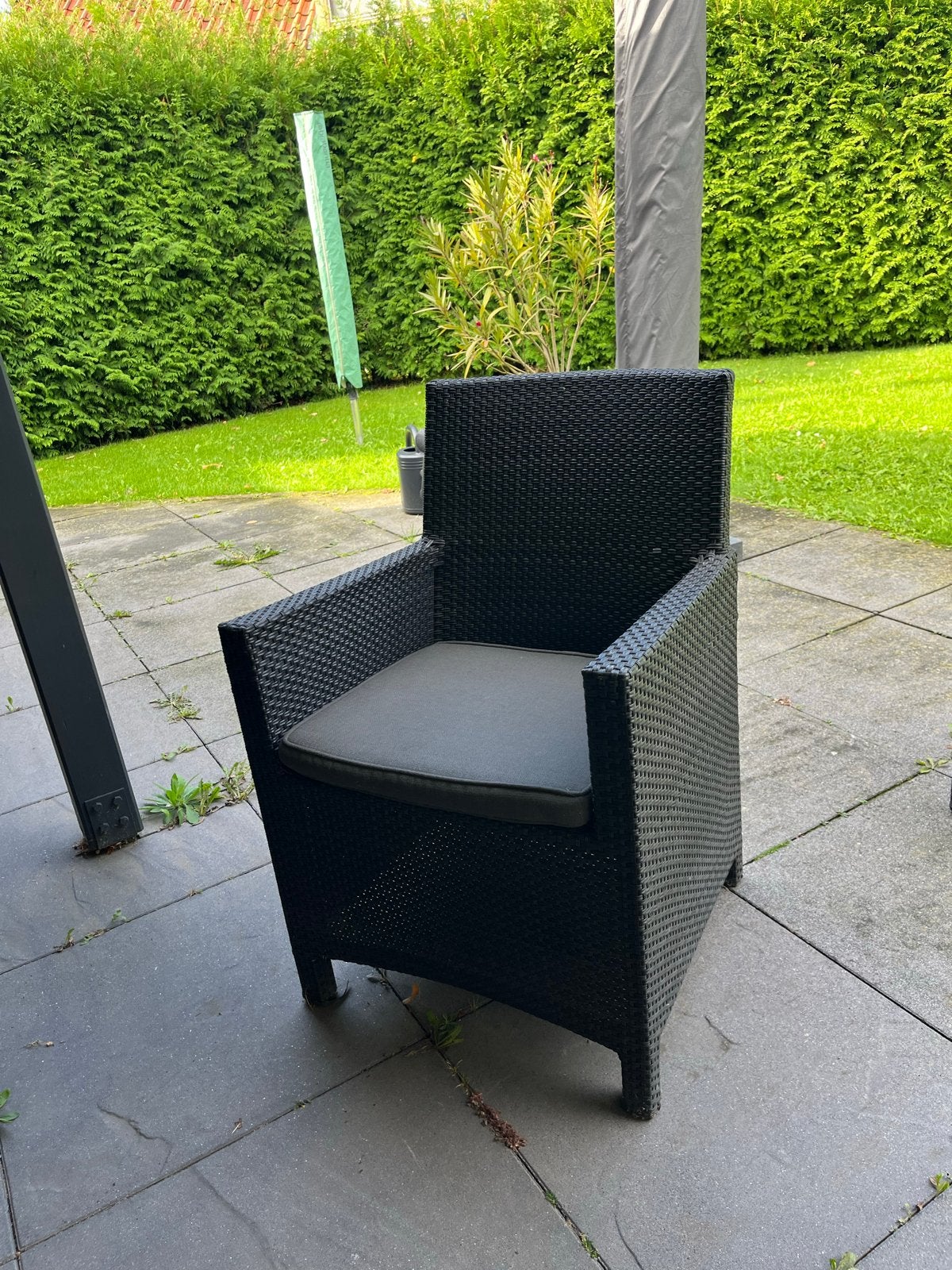 4 Seasons Outdoor Tuinset met 6 Eden stoelen, Ophalen, Gebruikt, Eettafel, 6 zitplaatsen