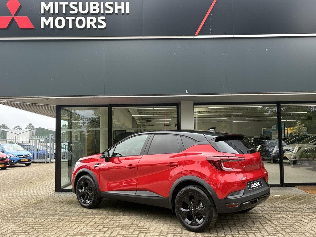Mitsubishi ASX 1.8 HEV AT Black Edition NIEUW UIT VOORRAAD L, Auto's, Mitsubishi, Stof, 4 cilinders, Met garantie (alle), Bedrijf