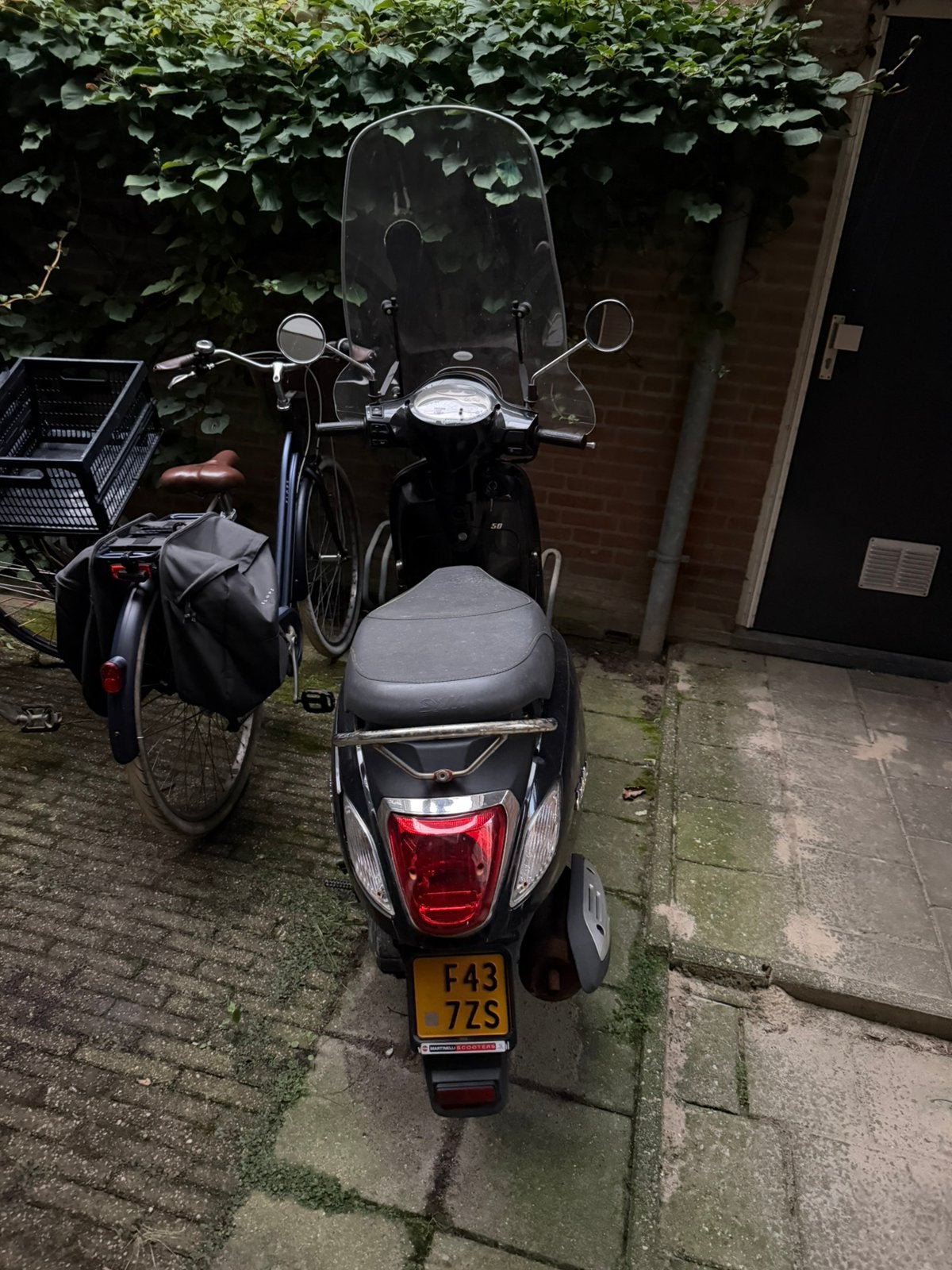 Sym fiddle 3 2014, Ophalen, Gebruikt, Benzine, SYM