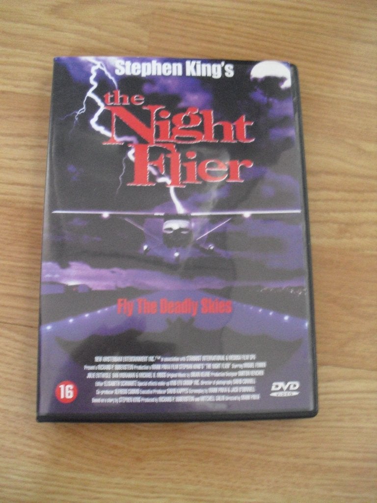 dvd the night flier stephen king, Vanaf 16 jaar, Ophalen of Verzenden, Zo goed als nieuw, Overige genres