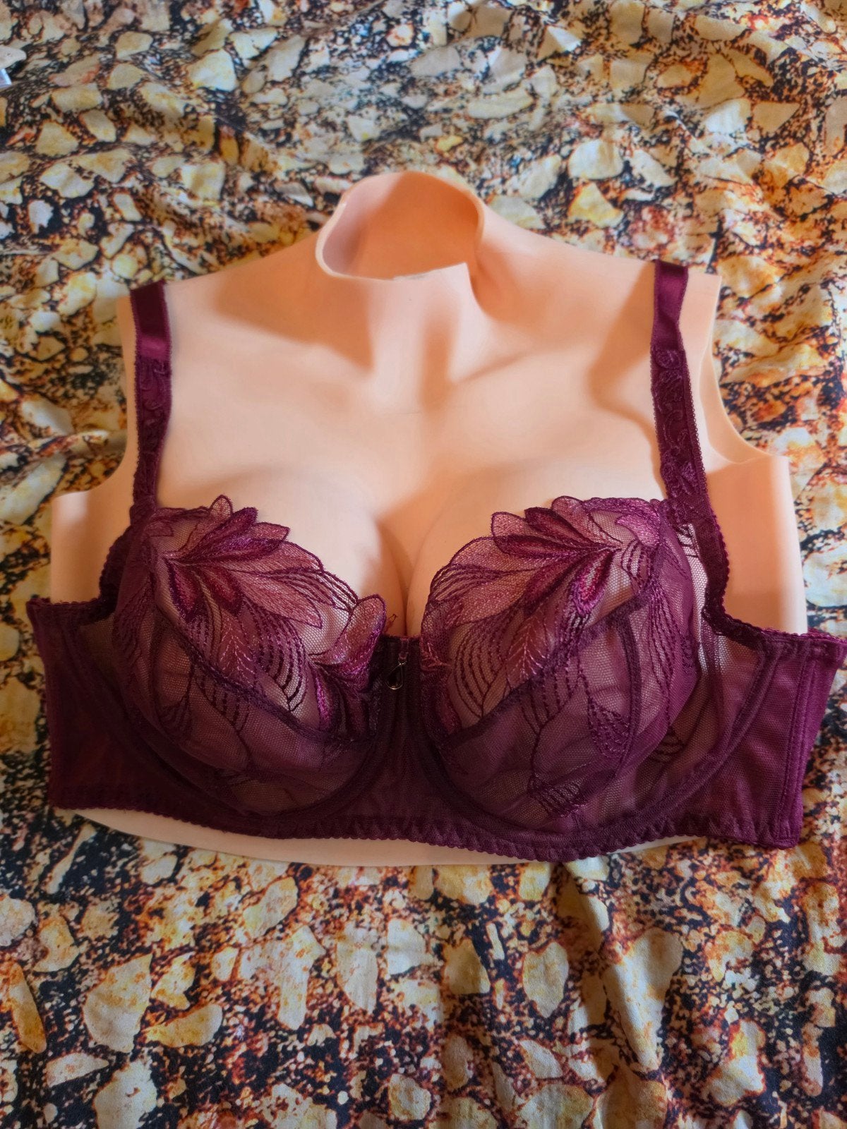 Siliconen borstplaat voor cosplay of crossdressing cup c/d, Onbekend, Verzenden, Nieuw