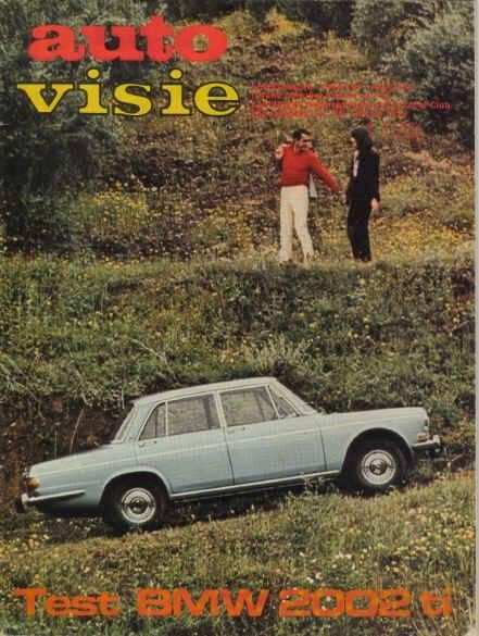 Autovisie 26 1970 : BMW 2002 ti - Formule 1 van Nederland, Ophalen of Verzenden, Gelezen, Algemeen
