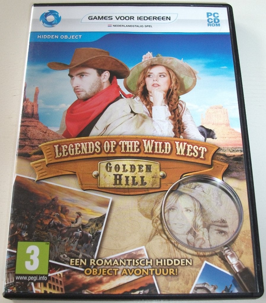 PC Game *** LEGENDS OF THE WILD WEST *** Golden Hill, Puzzel en Educatief, 1 speler, Ophalen of Verzenden, Zo goed als nieuw