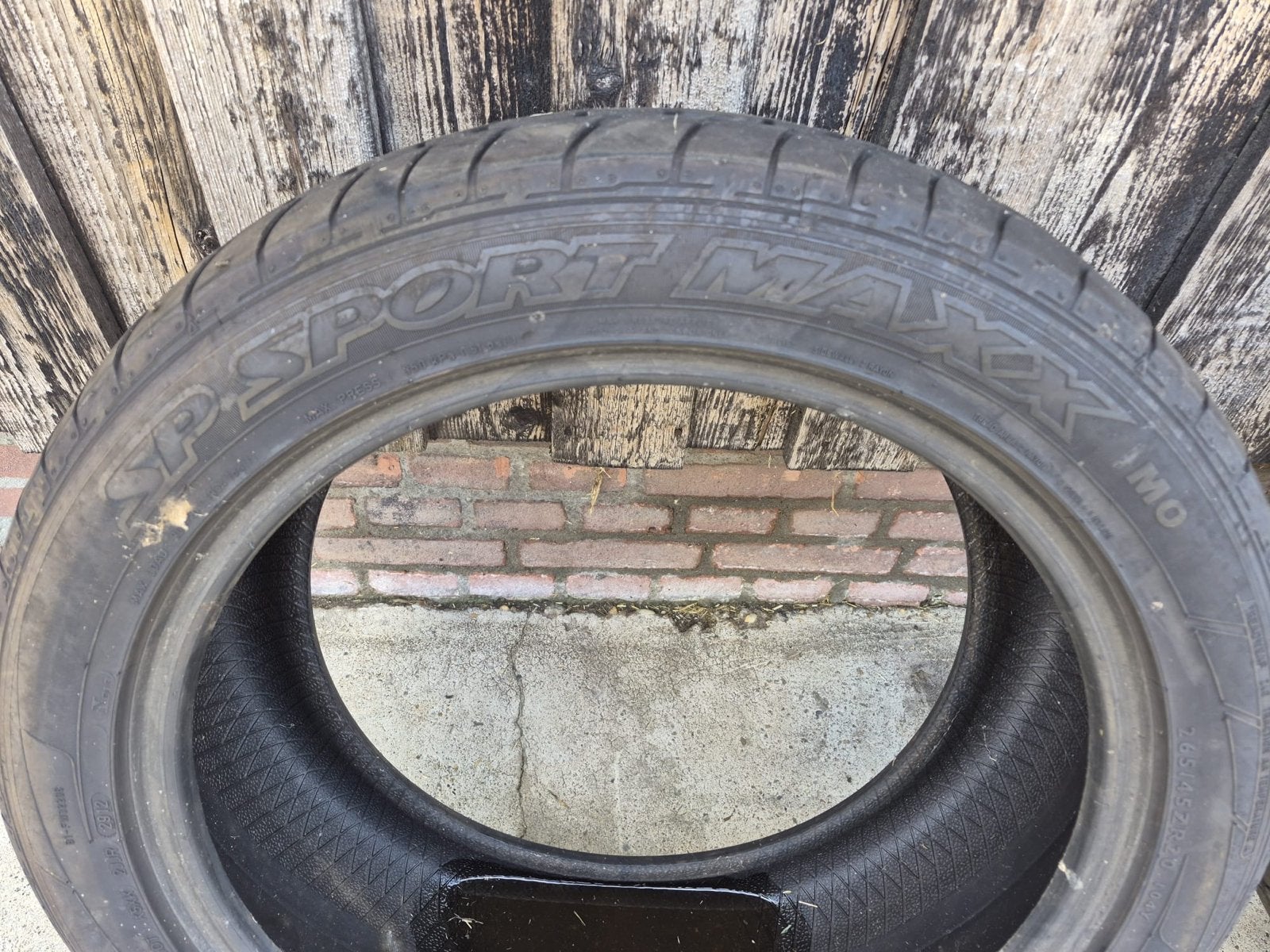 Dunlop Sport Maxx 265/45ZR20 Zomerbanden - Zo goed als nieuw, Auto-onderdelen, Banden en Velgen, Ophalen, Gebruikt, 265 mm, Band(en)