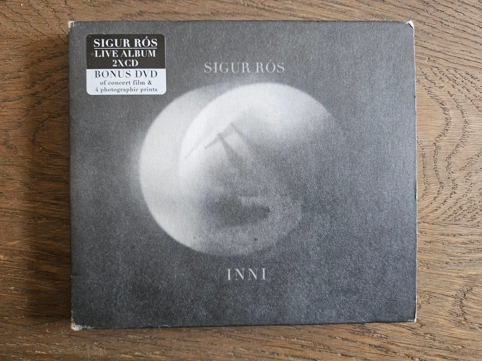 Sigur Rós - Inni Live Album 2CD + Bonus DVD & Prints, Rock, Gebruikt, Ophalen of Verzenden, Live-album