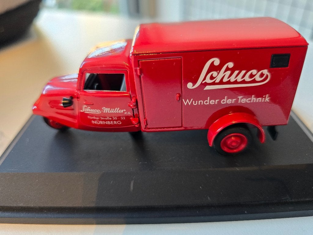 Tempo driewieler Schuco 1/43, Ophalen of Verzenden, Gebruikt, Overige typen, Schuco