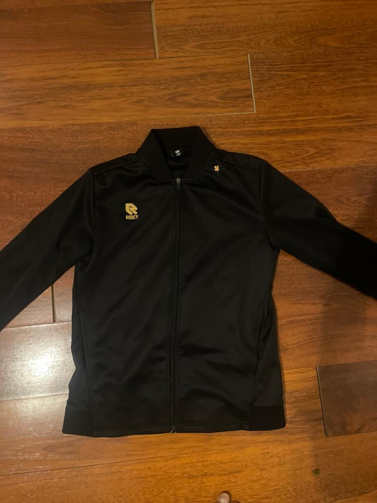 robey trainingspak, Maat 48/50 (M), Zwart, Overige typen, Ophalen of Verzenden