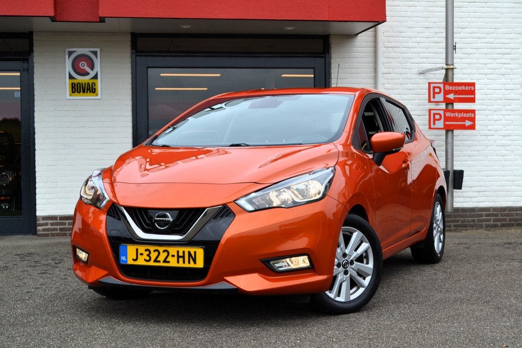Nissan Micra 1.0 IG-T N-Connecta, Airco, Pdc, Cruise NL-auto, Auto's, Nissan, Voorwielaandrijving, Overige kleuren, LED verlichting
