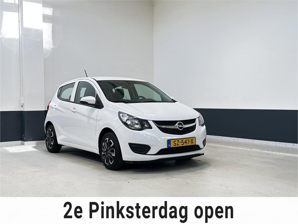 Opel KARL 1.0 ecoFLEX Edition | NL | Apple Carplay/ Android, Auto's, Opel, 839 kg, Stof, Gebruikt, Wit