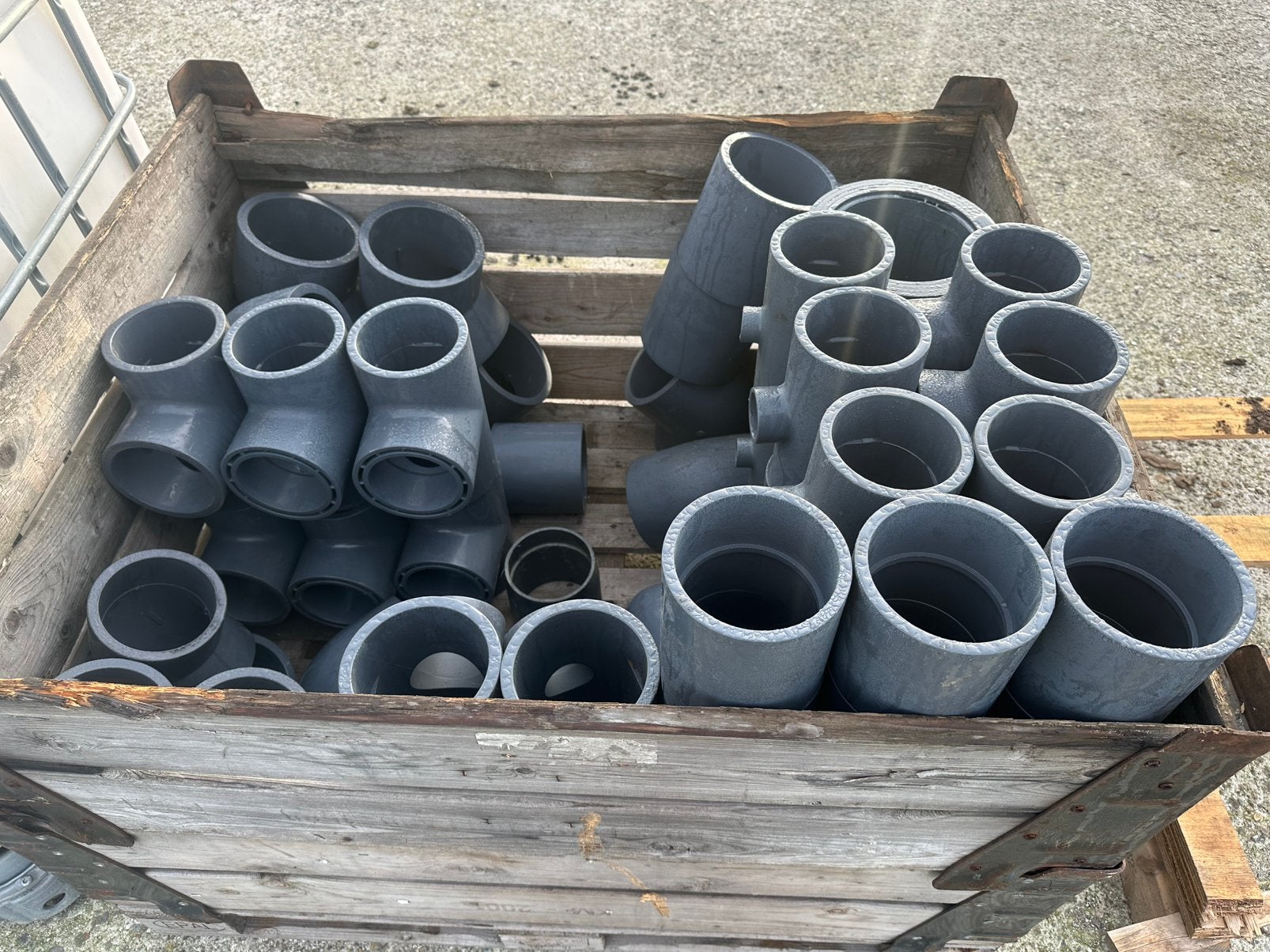 100>+ Hogedruk pvc hulpstukken, Ophalen, Bochten, Pvc, Nieuw